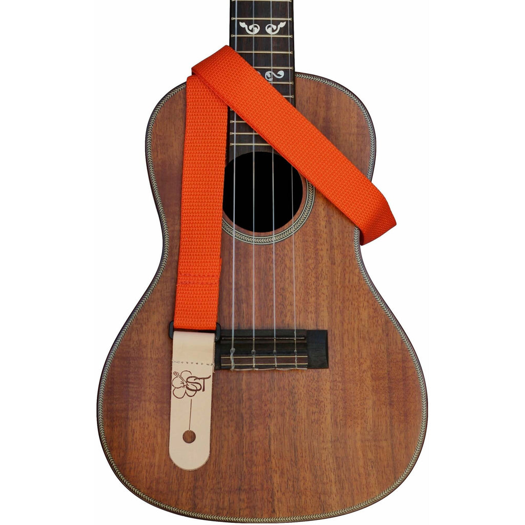 Sherrin's Threads Orange 1" Uke Strap