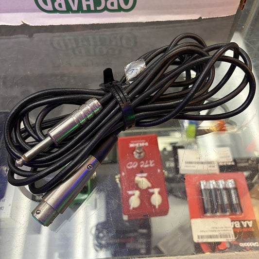 1/4" to XLRF Microphone Cable Switchcraft - Used
