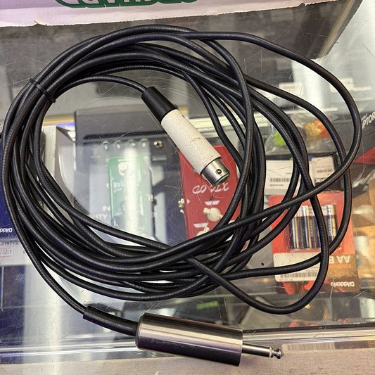 1/4" to XLRF Microphone Cable - Used
