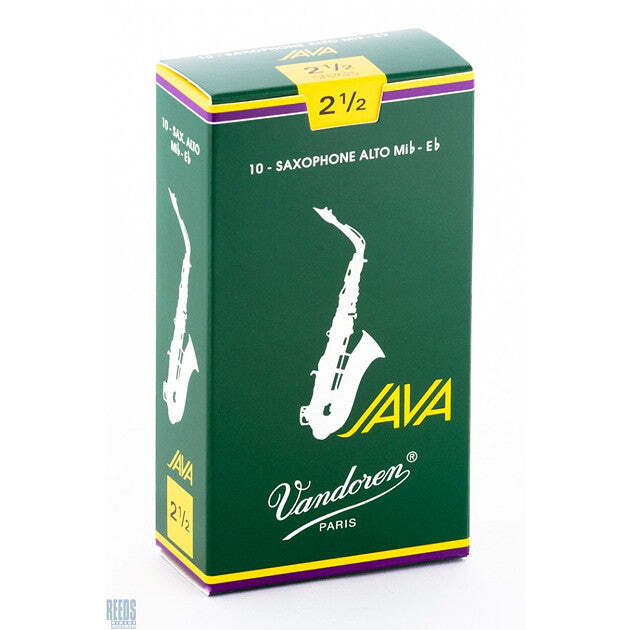 Vandoren Java Alto Saxophone Reeds – Box of 10