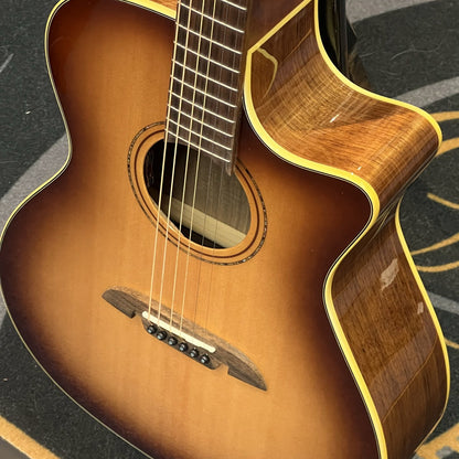Alvarez Masterworks Grand Auditorium Acoustic Electric Guitar w/Cutaway SHB