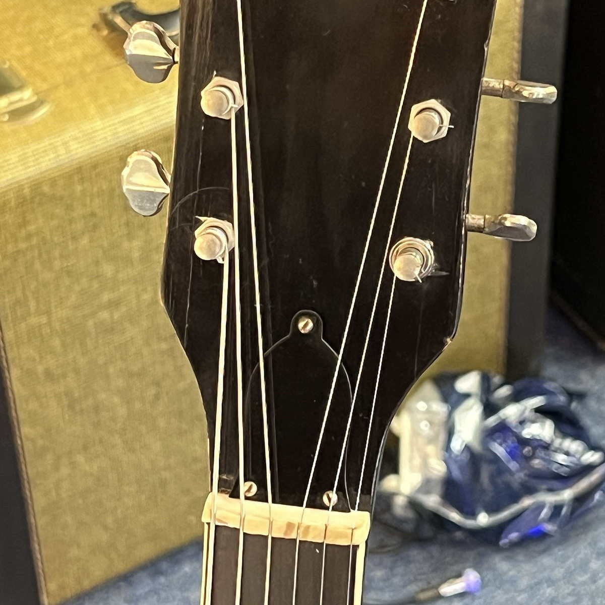 Vintage Unbranded Hollowbody Electric Guitar 1960s