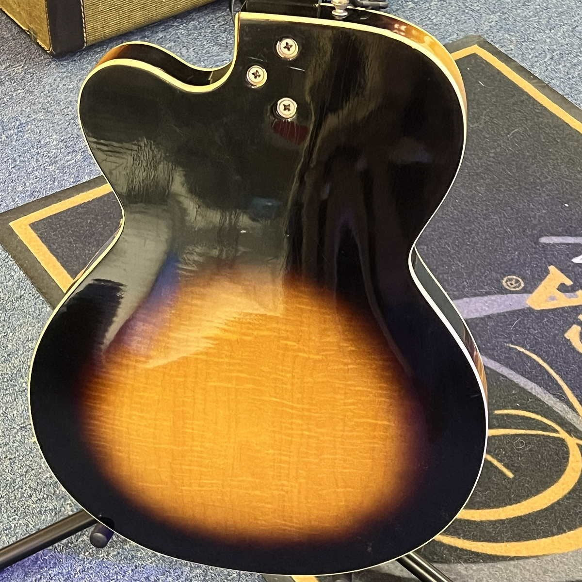 Vintage Unbranded Hollowbody Electric Guitar 1960s