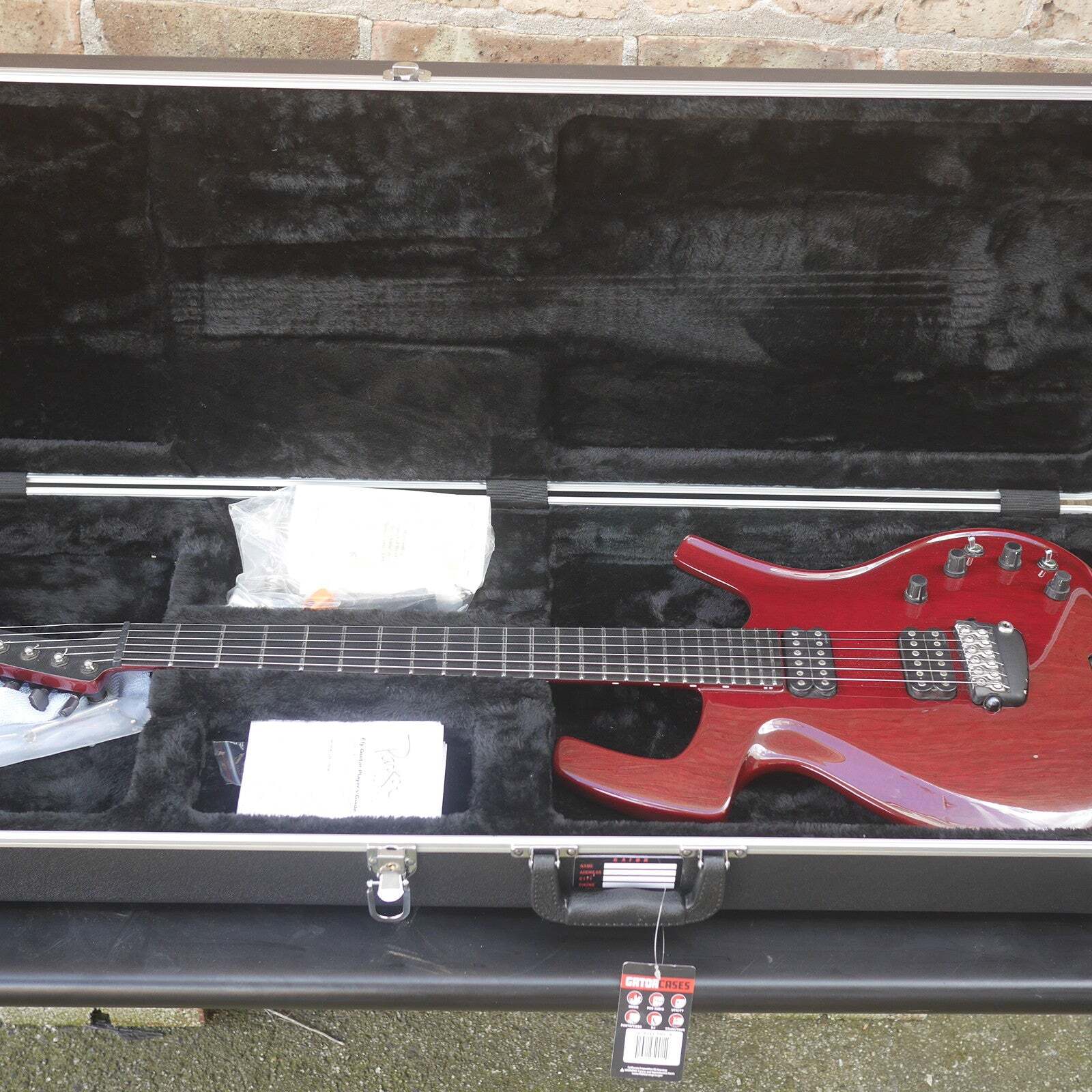 Parker Fly Classic Electric Guitar Trans Cherry 1996 Pre-refined era