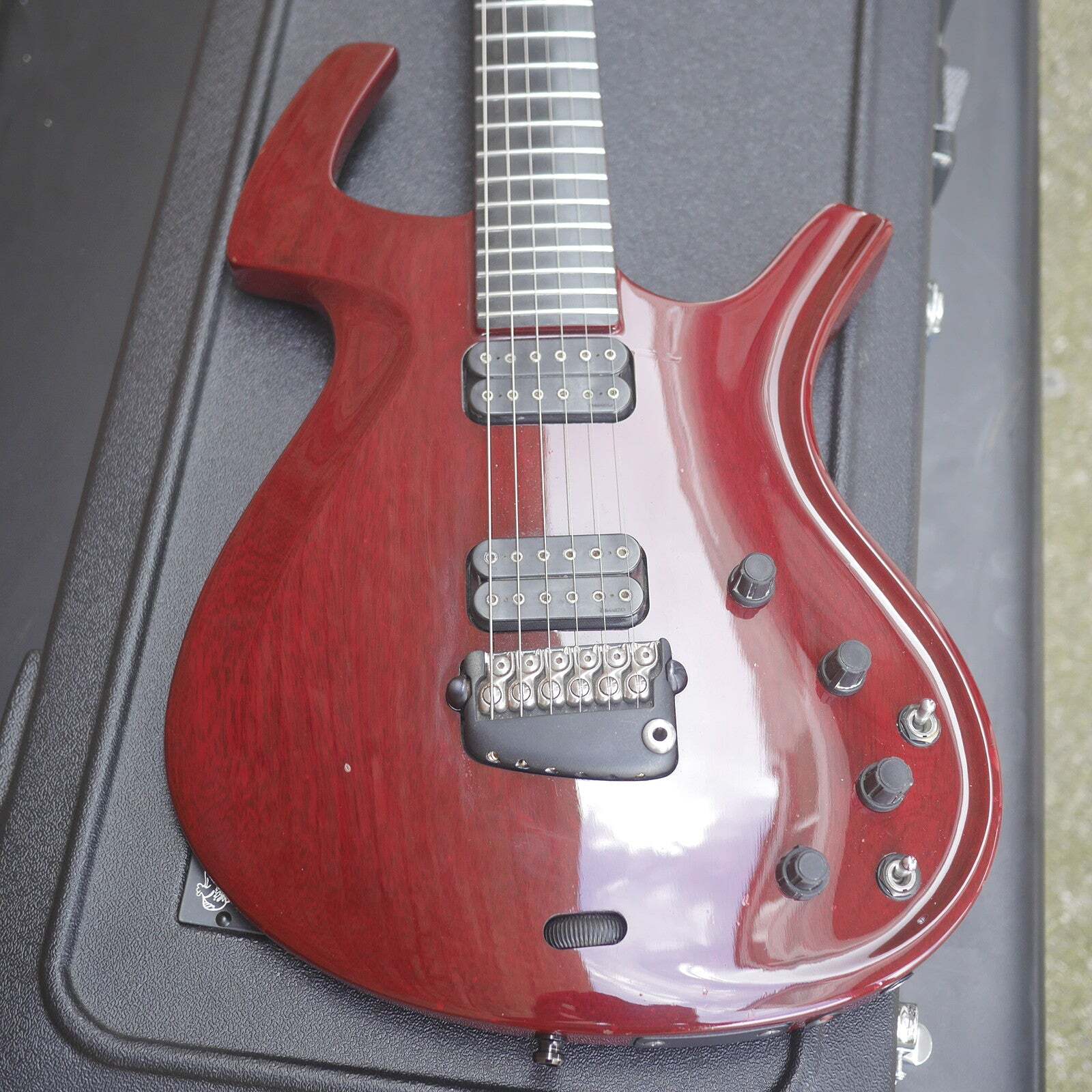 Parker Fly Classic Electric Guitar Trans Cherry 1996 Pre-refined era