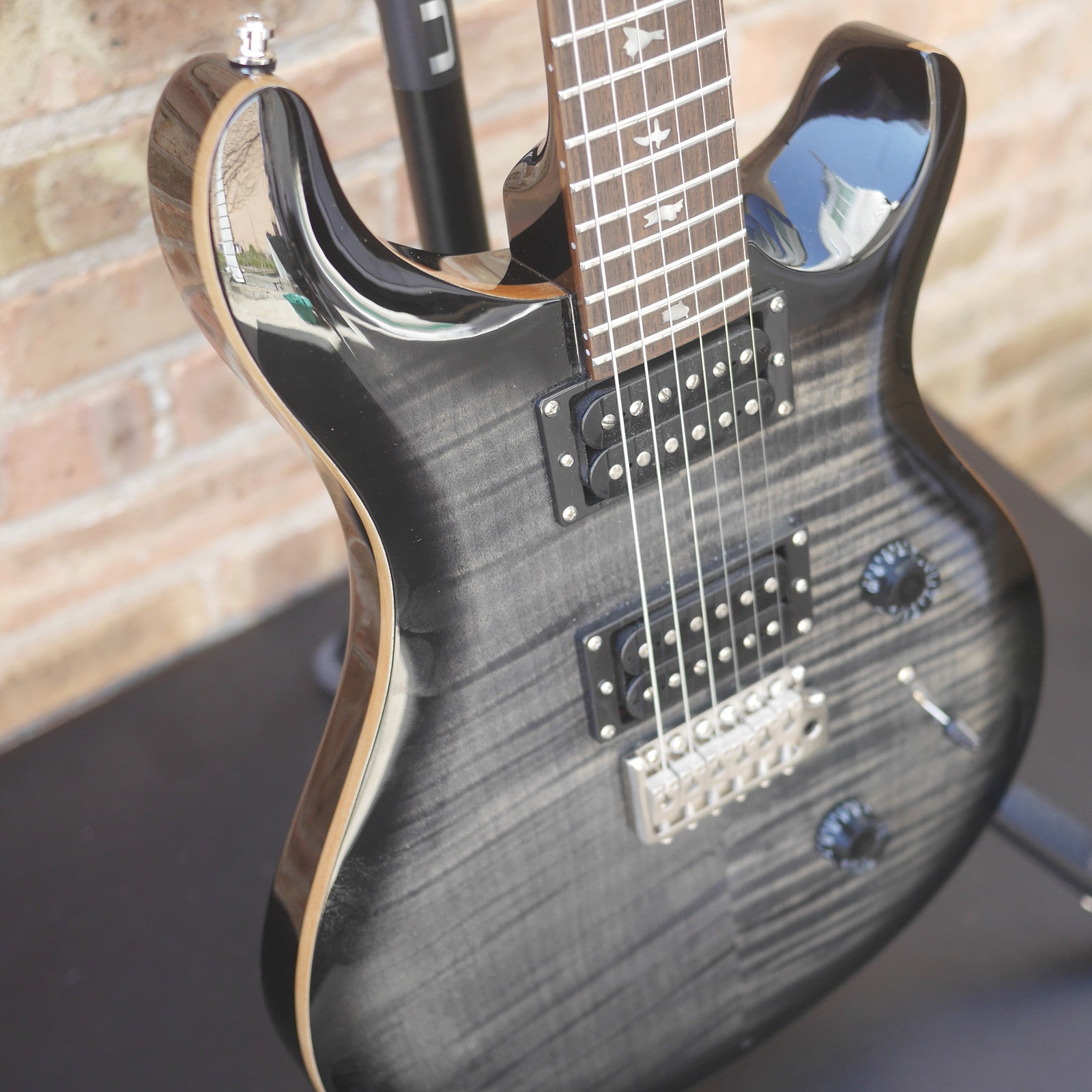 PRS SE Custom 24 Charcoal Burst Electric Guitar 2021