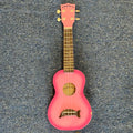 Makala Pink Burst Soprano Dolphin Ukulele (Blem)