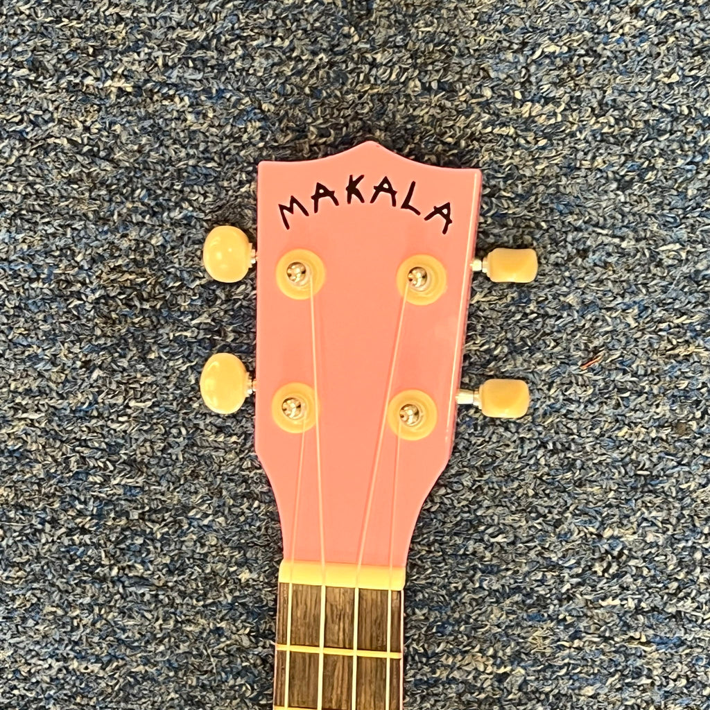 Makala Pink Burst Soprano Dolphin Ukulele (Blem)