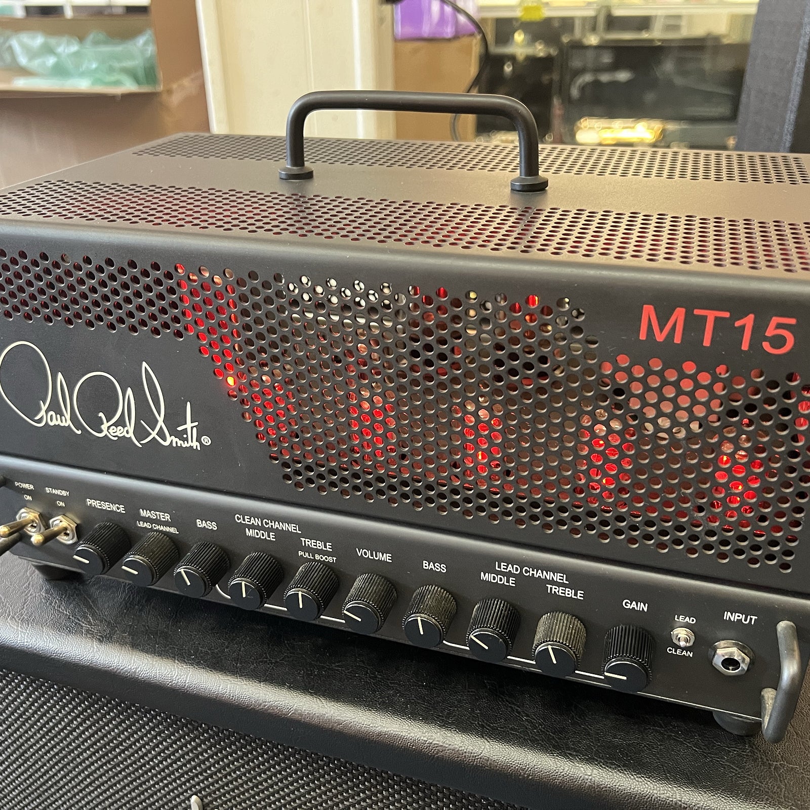 PRS MT 15 Mark Tremonti Signature 2-Channel 15-Watt Guitar Amp Head