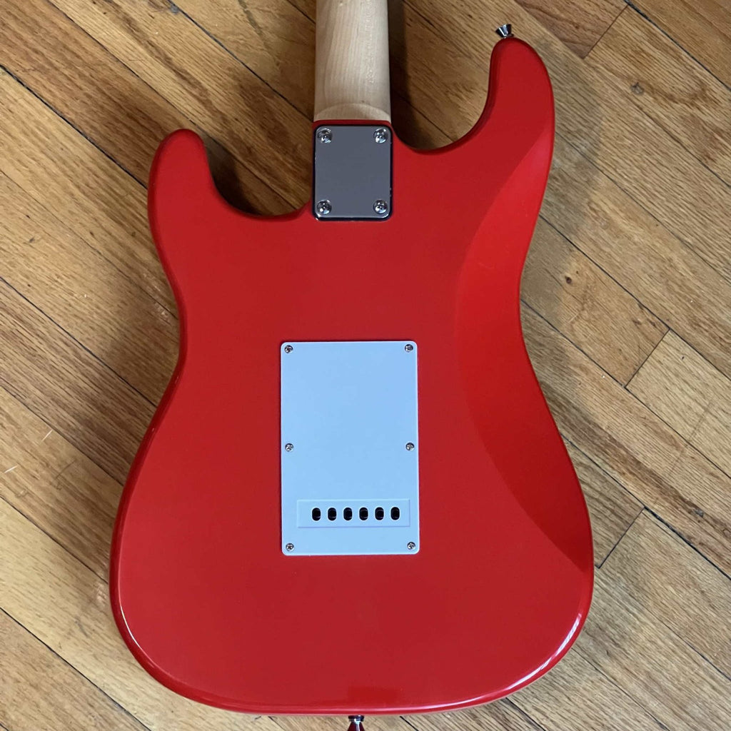 Rockjam Solid Body Electric Guitar Red Used