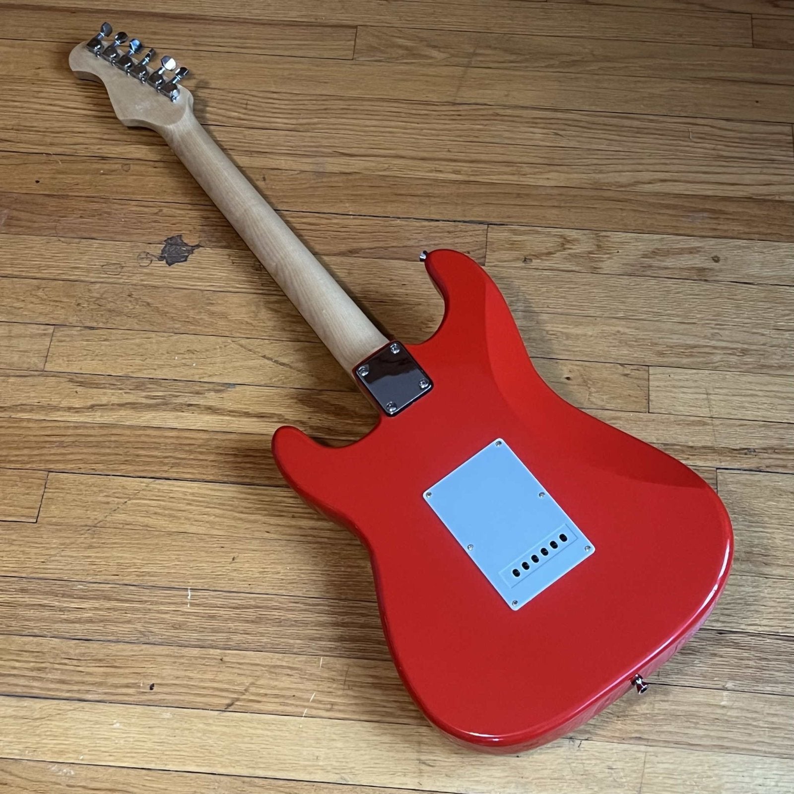 Rockjam Solid Body Electric Guitar Red Used