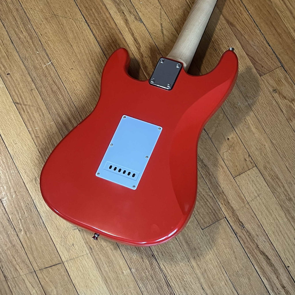 Rockjam Solid Body Electric Guitar Red Used