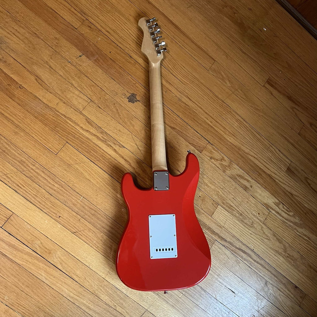 Rockjam Solid Body Electric Guitar Red Used