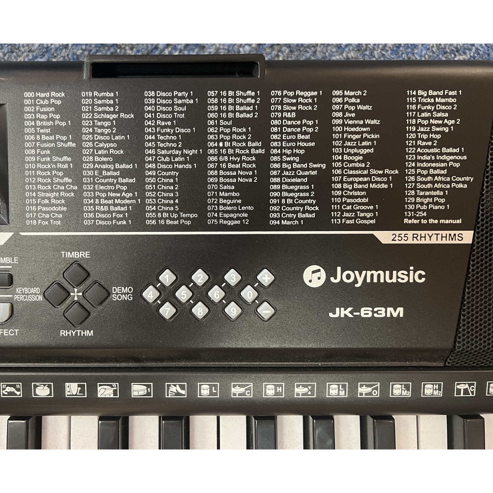 Joymusic JK-63m Portable 61-Key Keyboard (used)