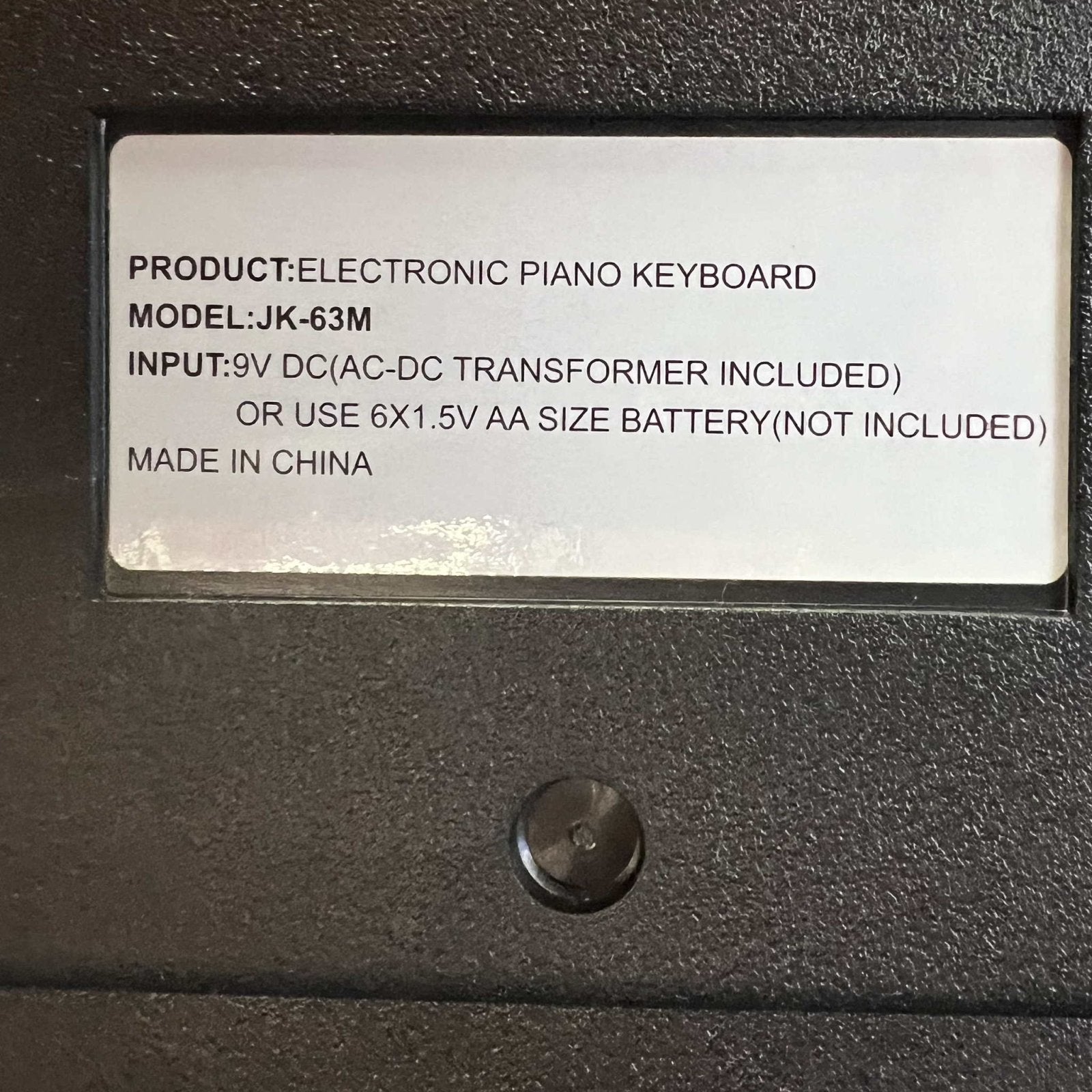Joymusic JK-63m Portable 61-Key Keyboard (used)