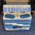 Verona Artiste Piano Accordion 120 Bass Blue Italy 1950s