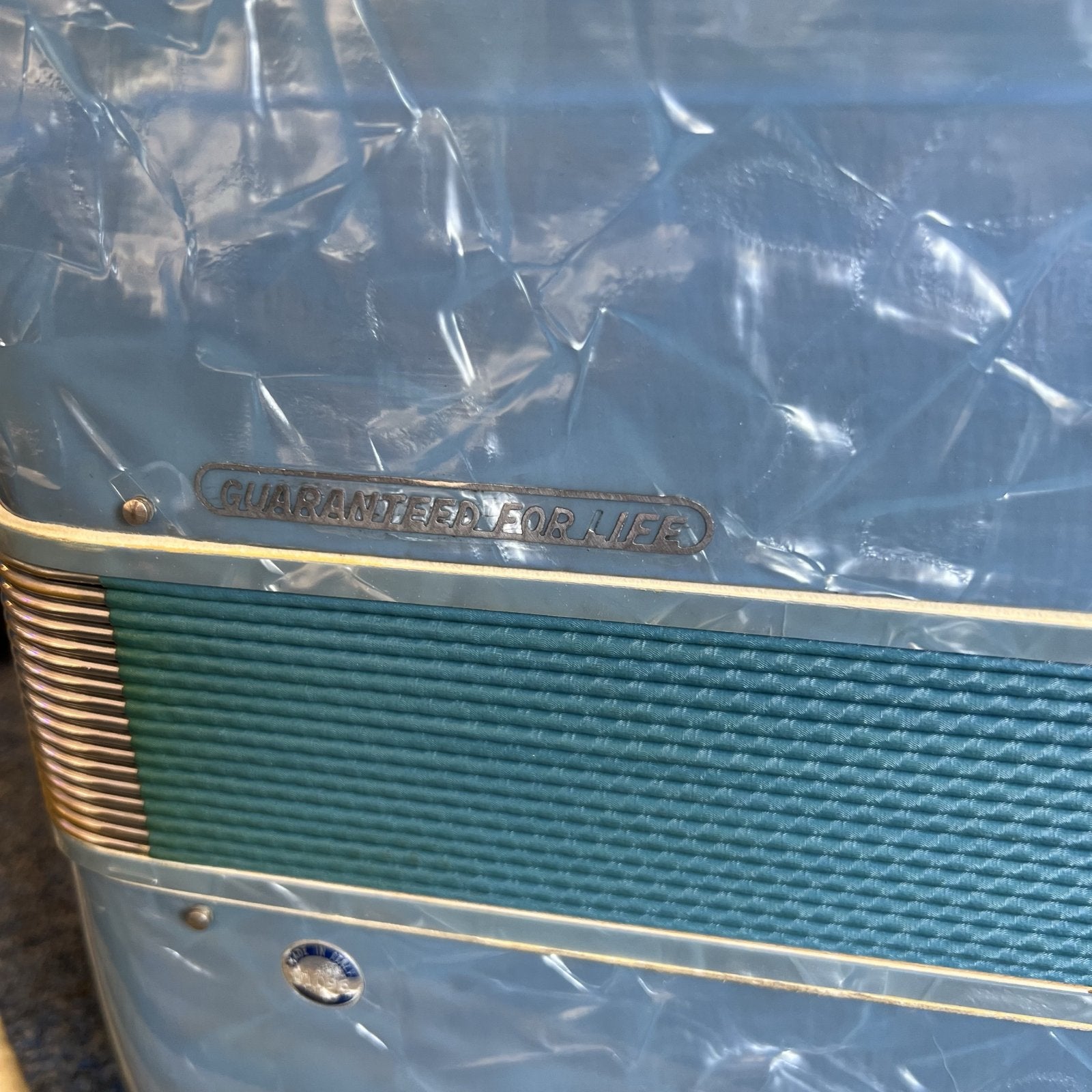 Verona Artiste Piano Accordion 120 Bass Blue Italy 1950s