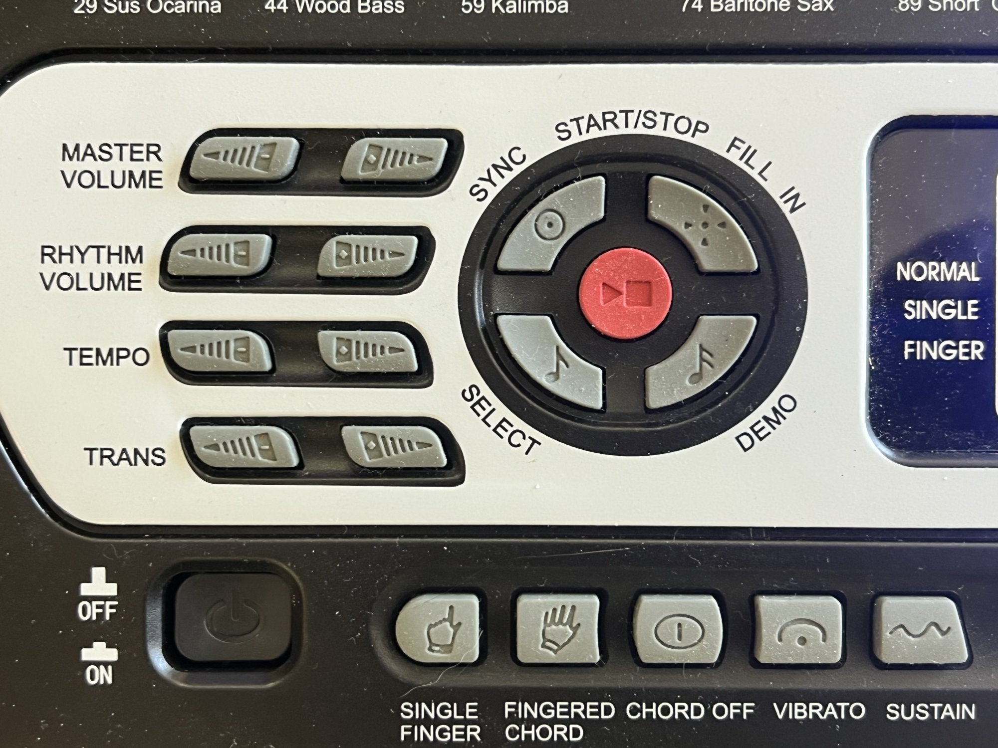Rockjam RJ-654 Portable Keyboard Used