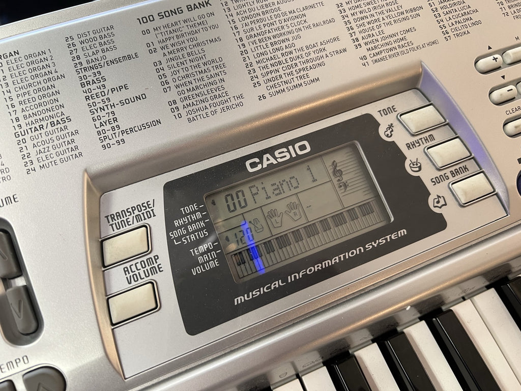 Casio CTK-496 Portable Keyboard 61 keys mint