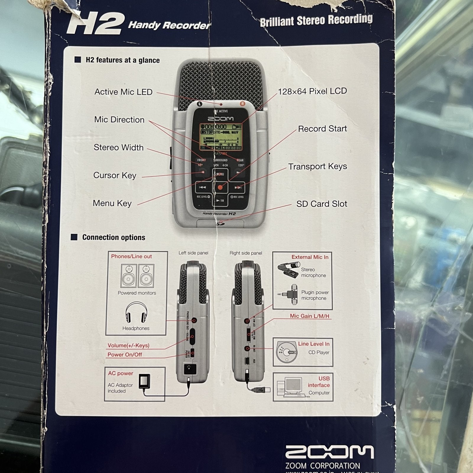Zoom Handy Recorder H2 Used