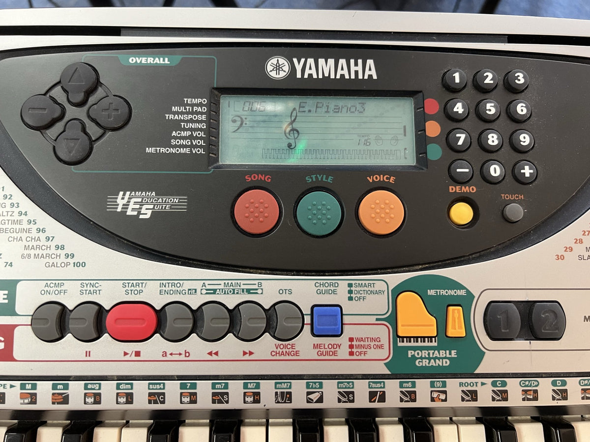 Yamaha PSR-240 Portable Keyboard with MIDI – Used