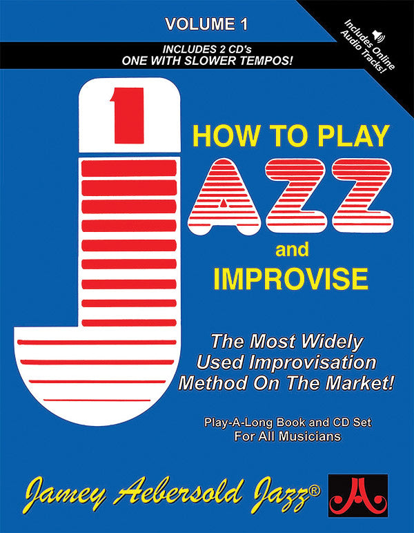 Jamey Aebersold Jazz, Volume 1: How to Play Jazz and Improvise Book & CD
