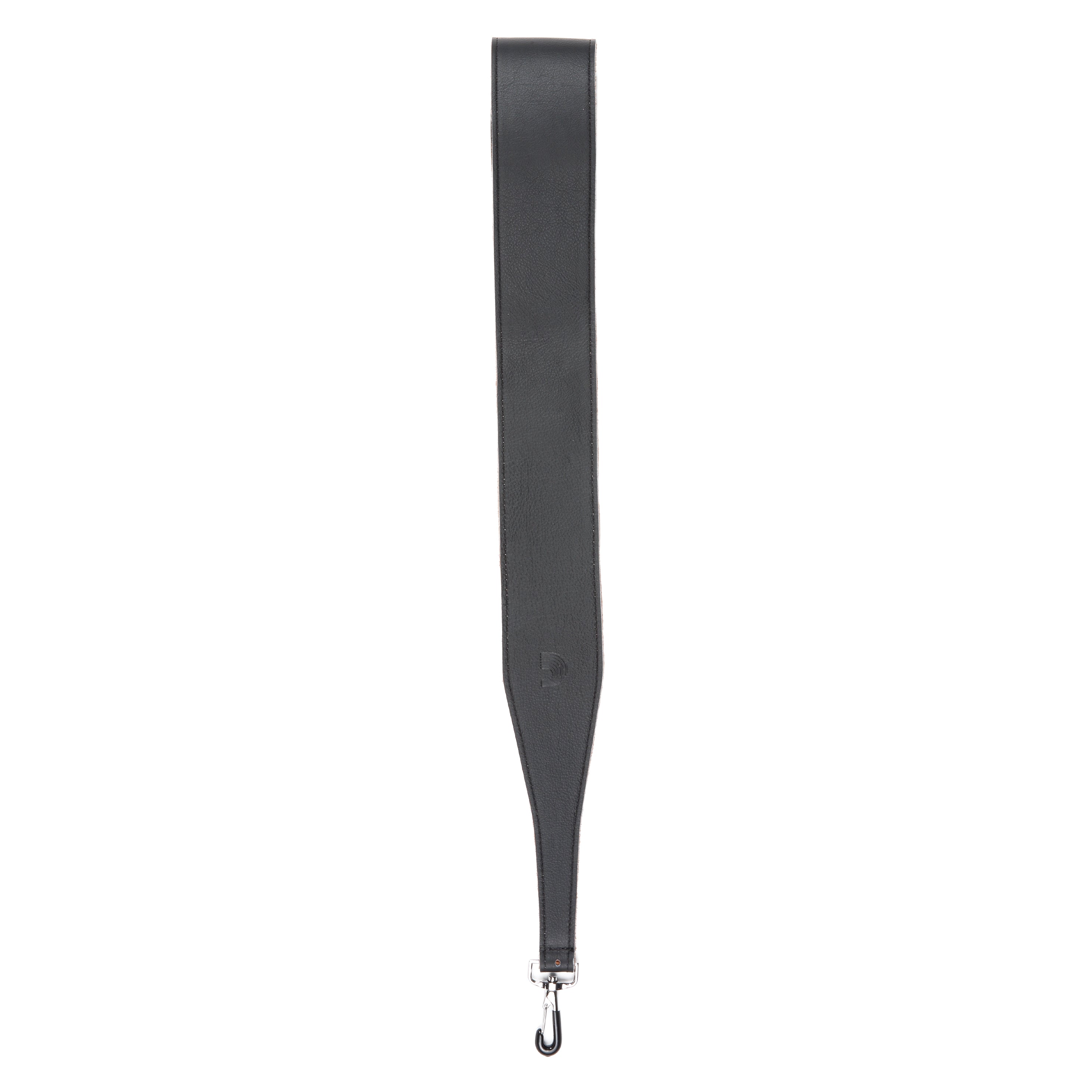 D'Addario Classic Leather Banjo Strap Black