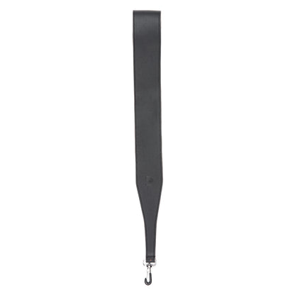 D'Addario Classic Leather Banjo Strap Black
