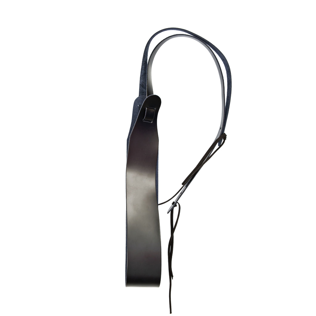 D'Addario Classic Leather Banjo Strap Black