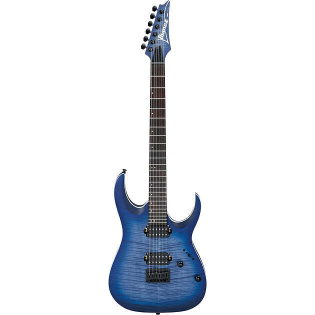 Ibanez RGA42FM RGA Standard Series Electric Guitar Blue Lagoon Burst Flat
