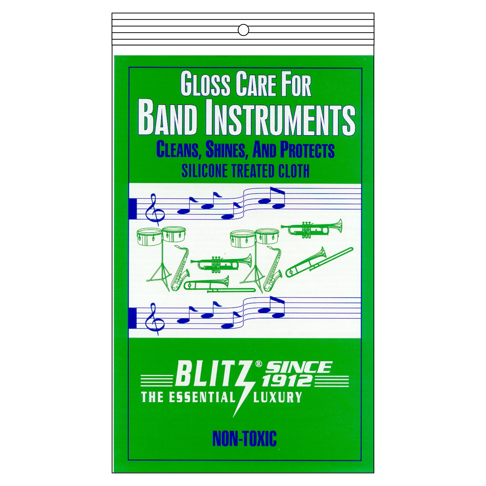 Blitz Gloss Care Lacquer Polishing Cloth W Silicon