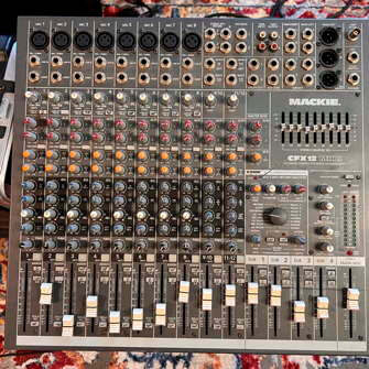 Mackie CFX 12 MKII Mixer for Parts/Repair