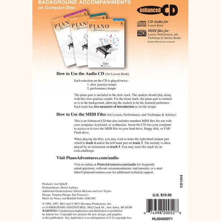 Level 2B - Lessons Book Enhanced CD - 2nd Edition