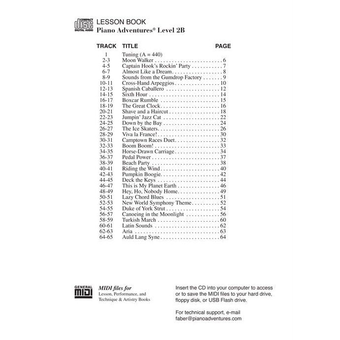 Level 2B - Lessons Book Enhanced CD - 2nd Edition