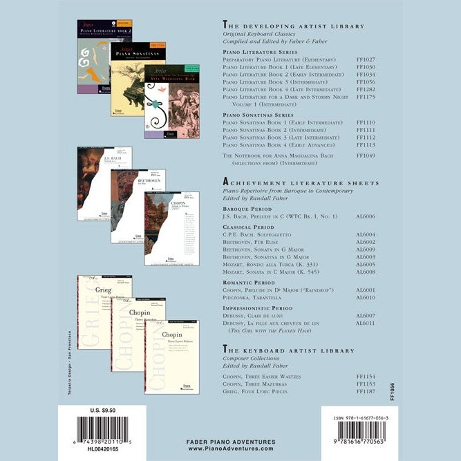 Faber Piano Literature - Book 3: Revised Edition
