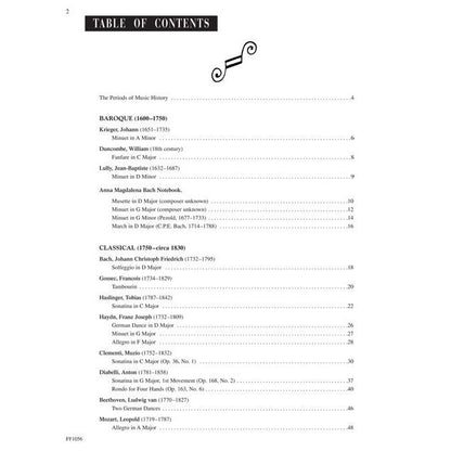 Faber Piano Literature - Book 3: Revised Edition