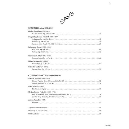 Faber Piano Literature - Book 3: Revised Edition