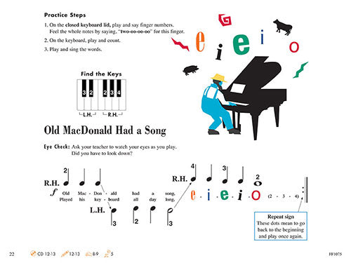 Faber Piano Adventures Primer Level - Lesson Book 2nd Edition