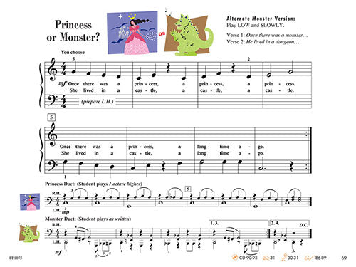 Faber Piano Adventures Primer Level - Lesson Book 2nd Edition