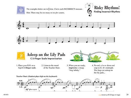 Faber Piano Adventures Primer Level - Theory Book - 2nd Edition