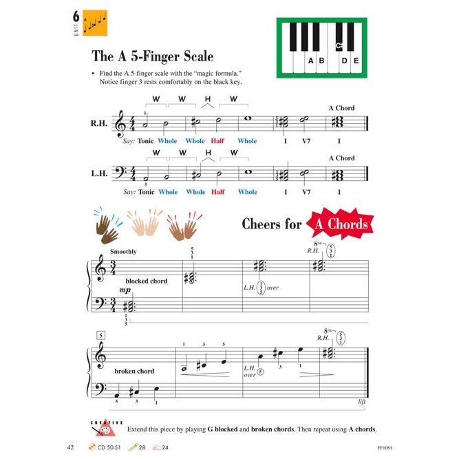 Faber Piano Adventures Level 2A - Lesson Book - 2nd Edition