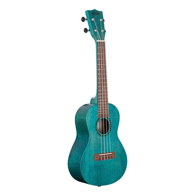 Kala Blue Stained Meranti Concert Ukulele