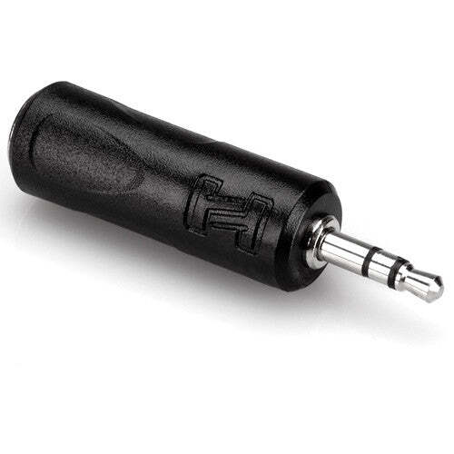 Hosa GMP112 Male Stereo 3.5mm Mini to Female Stereo 1/4" Phone Adapter