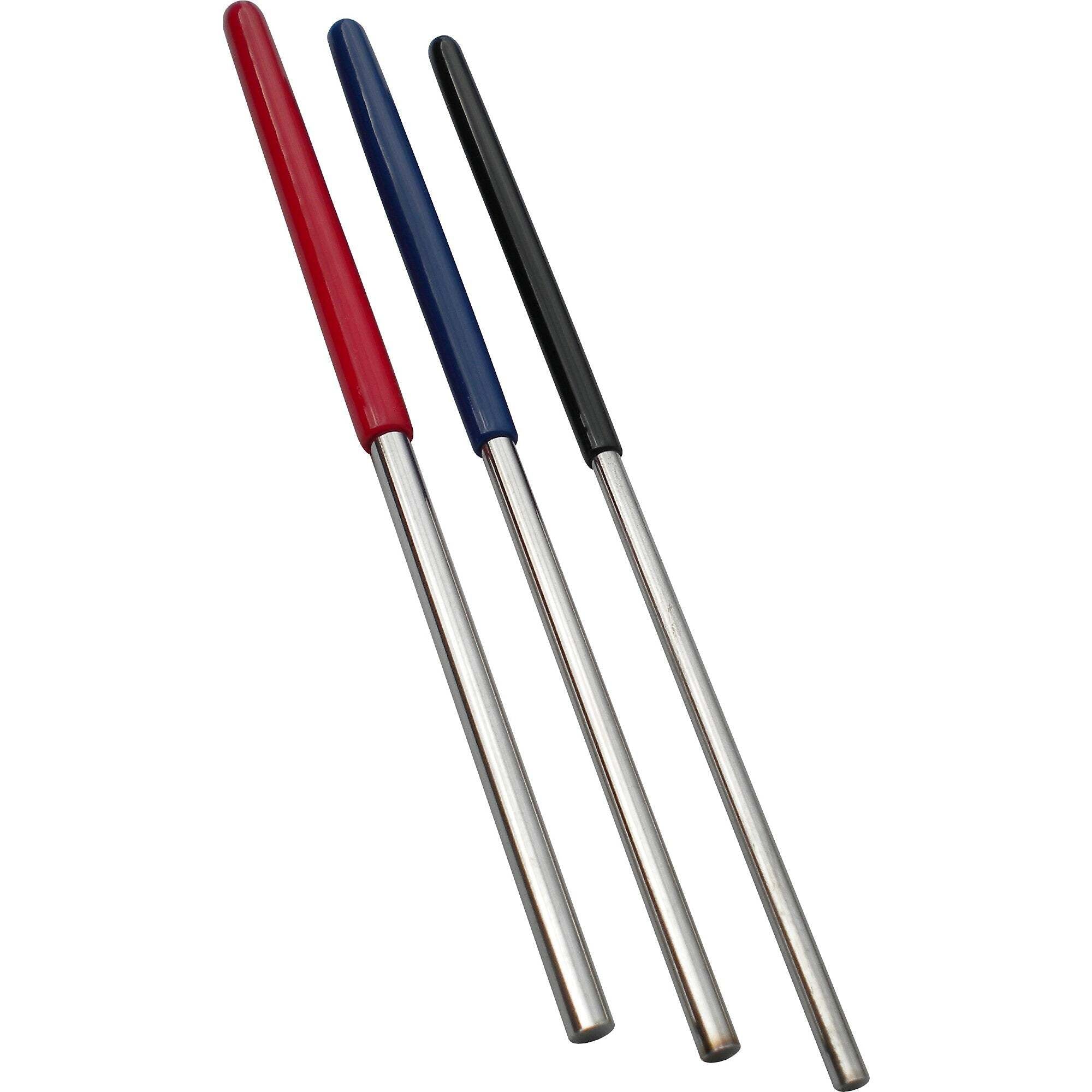 Set of Professional Triangle Beaters - 3 sizes and weights - stainless steel