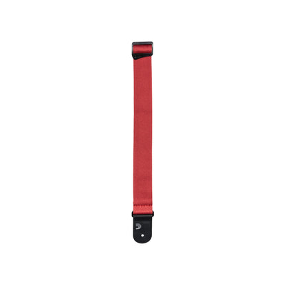 D'Addario Eco Basic Woven Guitar Strap, Red