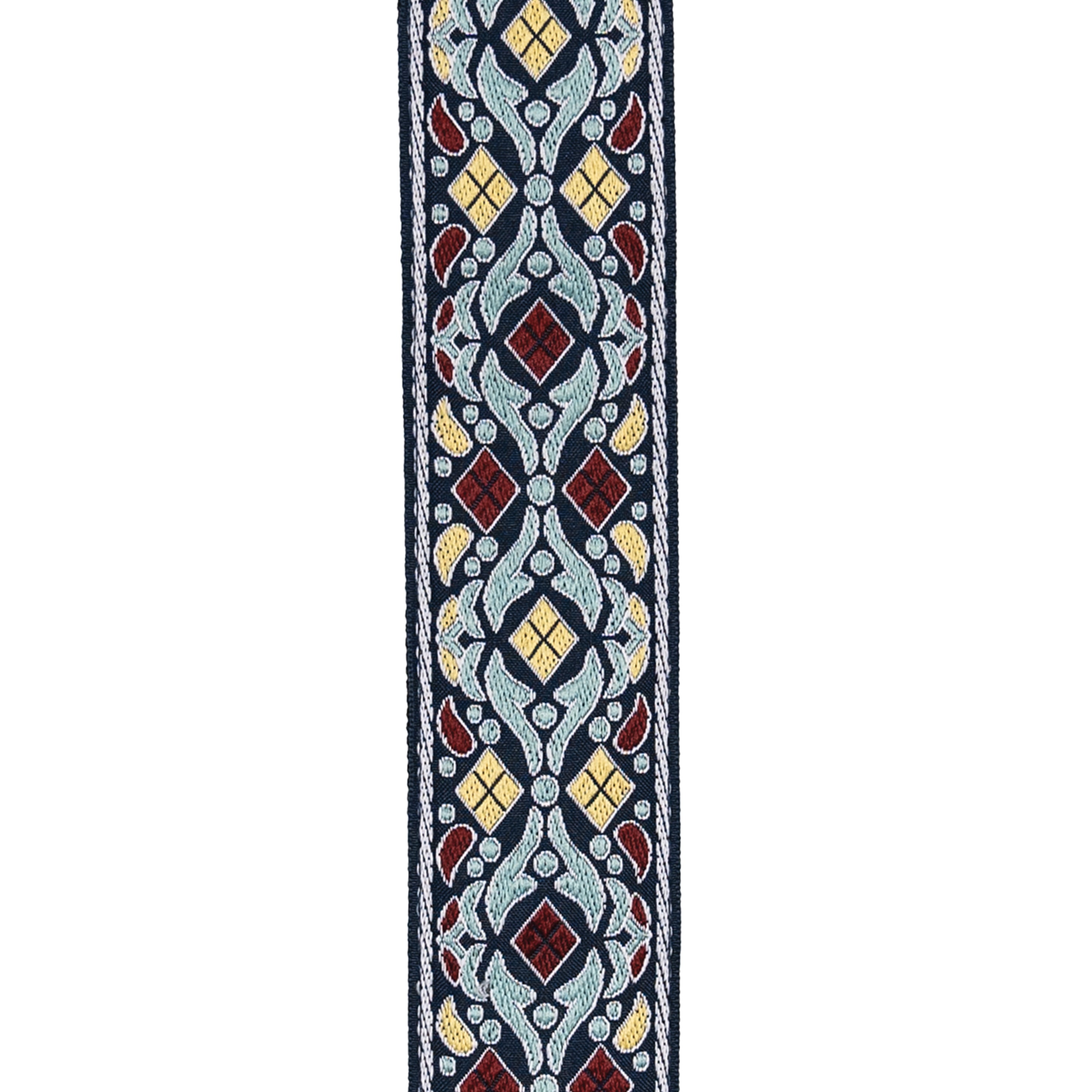 D'Addario Eco Jacquard Woven Guitar Strap, Navy