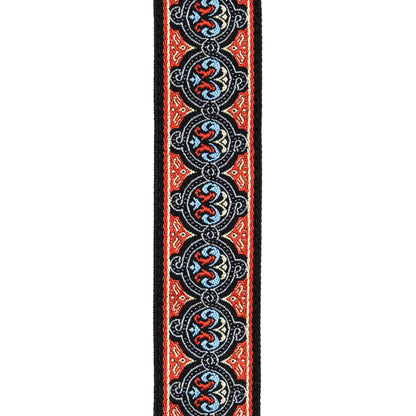 D'Addario Eco Woven Guitar Strap, Orange