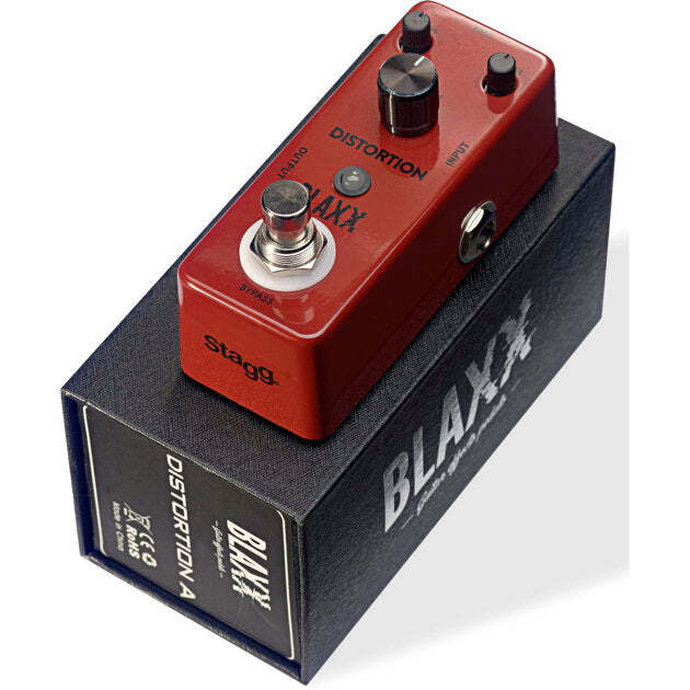 Blaxx Distortion pedal for electric guitar