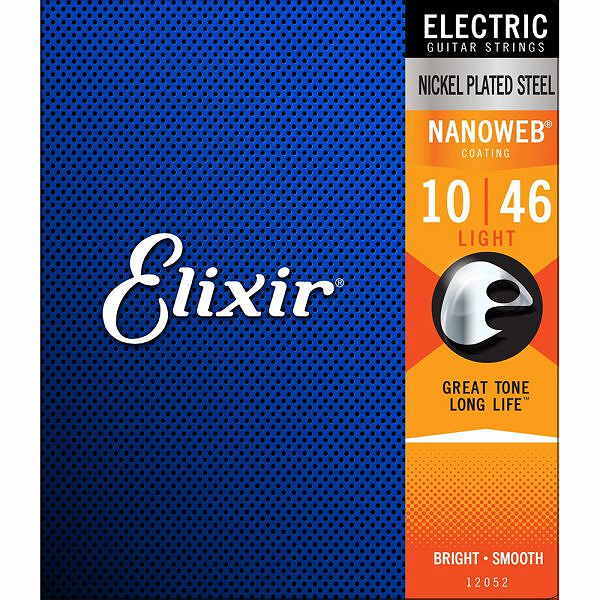 Elixir Nanoweb Electric Guitar Strings 10-46