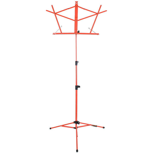 ProTec Music Stand - Steel With Standard Desk (Red)